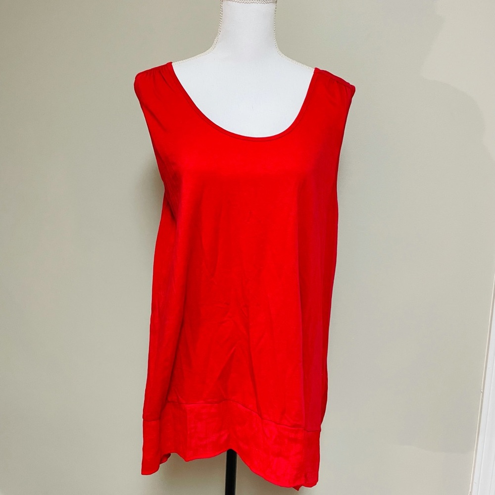 Rafaella Sport Red Tank Top